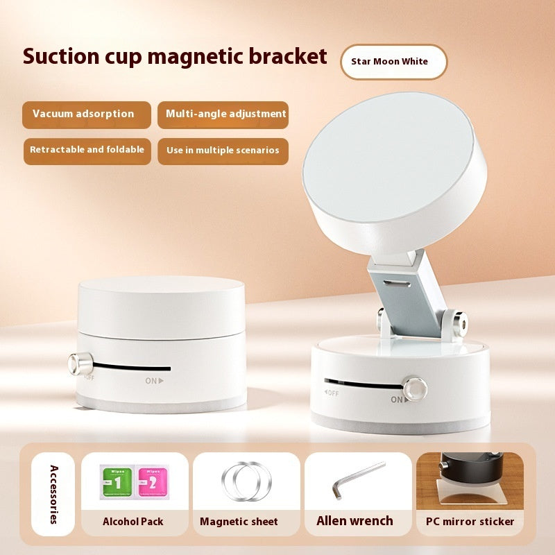 Foldable Suction Cup Magnetic Phone Holder