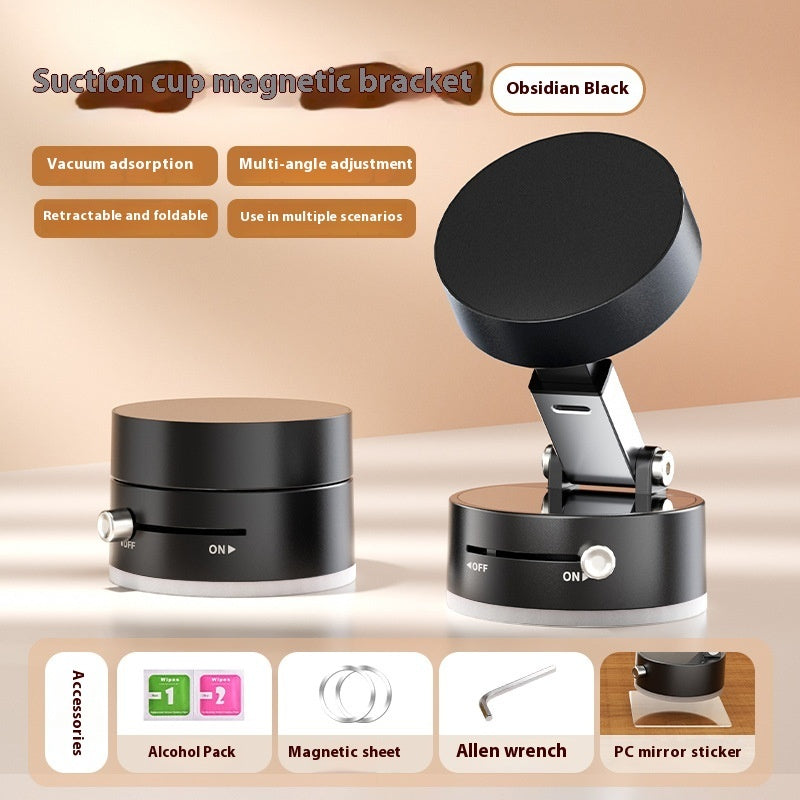 Foldable Suction Cup Magnetic Phone Holder